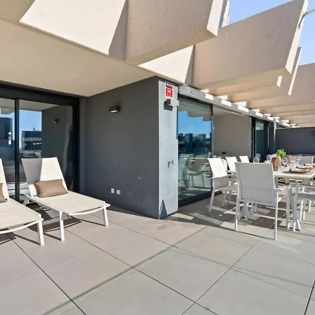 Appartement Estepona Retreat 3Br With Ocean Views - Fitness, Pool And Wellness Access Estepona